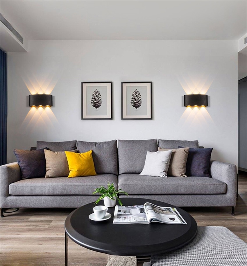 Double Sided Aluminum Outdoor LED Wall Lamp Double Sided Aluminum Outdoor LED Wall Lamp