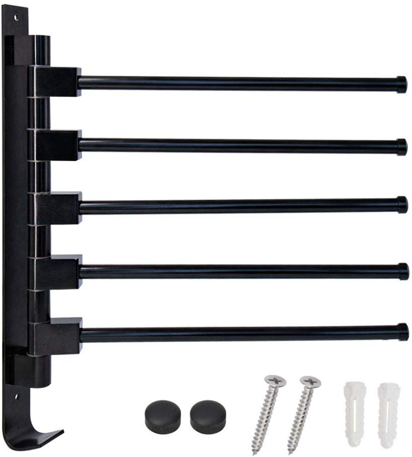 Rotating Aluminum Towel Holder