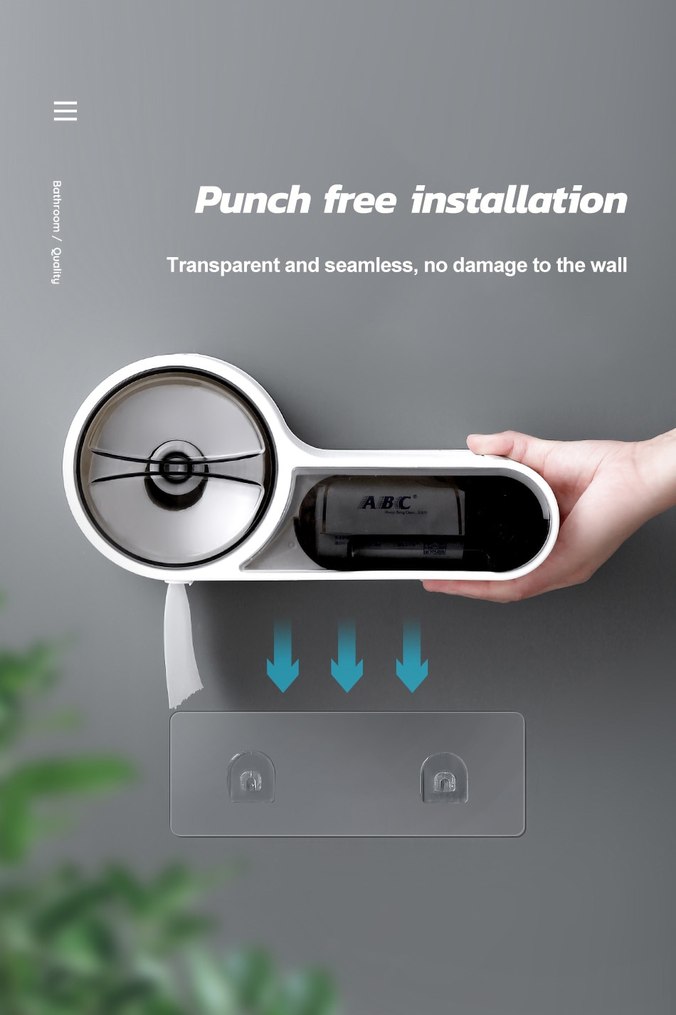 Waterproof Bathroom Organizer